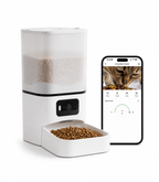Smart Automatic Pet Feeder with Video & Two-Way Voice