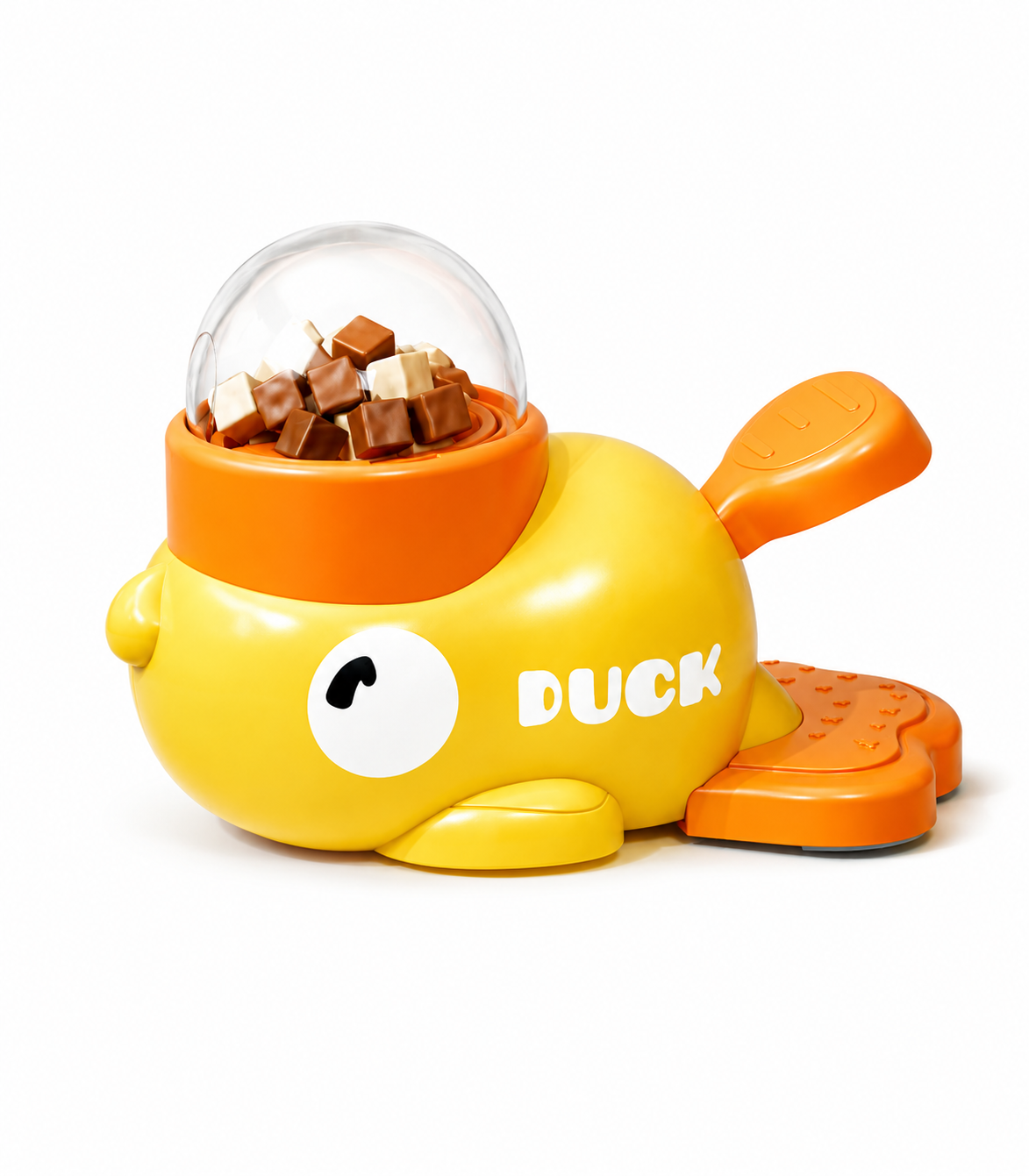 Interactive Duck Treat Dispenser Toy for Dogs & Cats