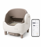 Extra-Large Open-Top Automatic Self-Cleaning Cat Litter Box
