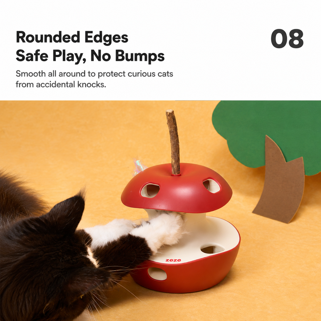 Smart Rotating Cat Toy – Automatic Interactive Teaser