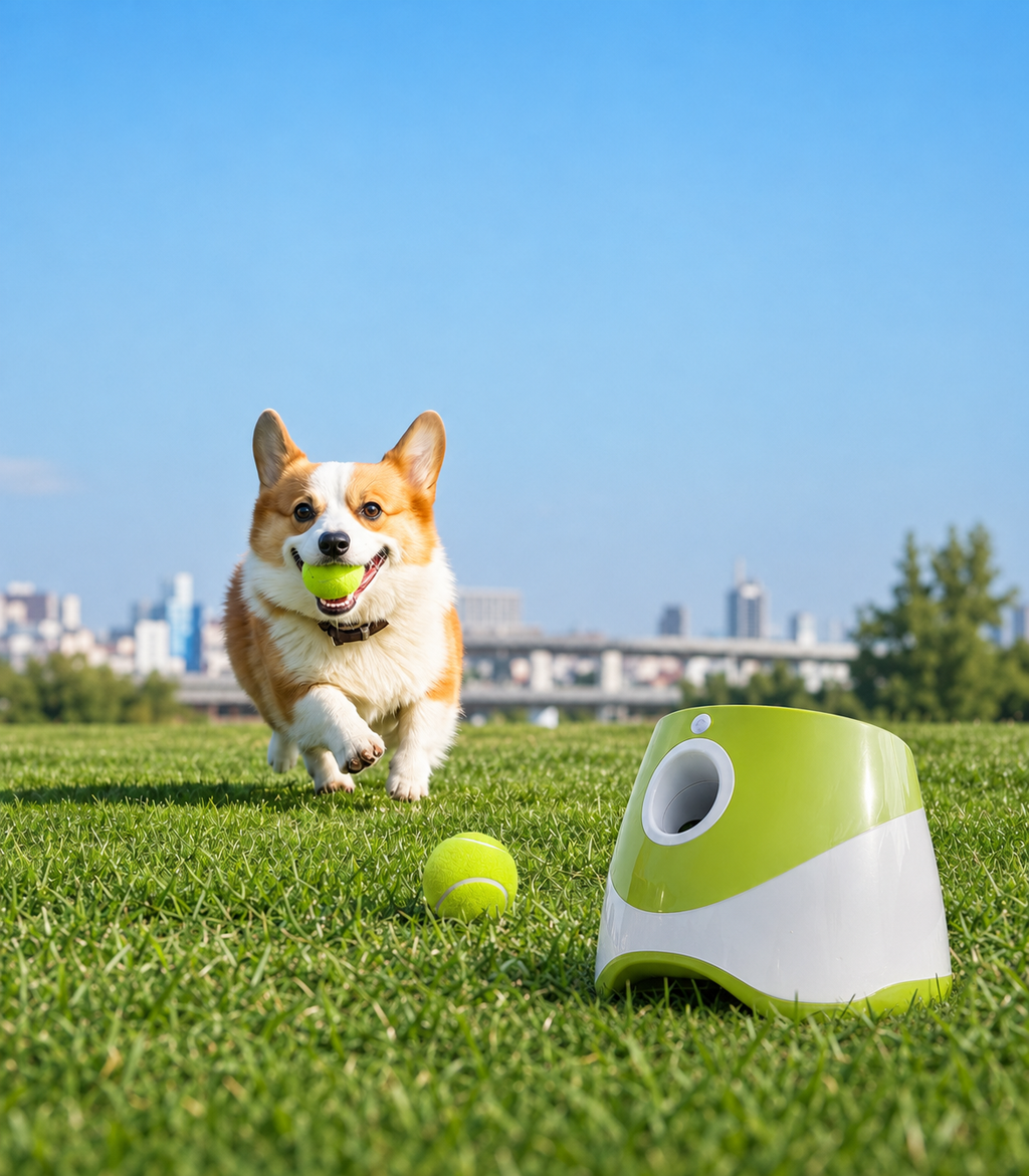 Best-Selling Automatic Dog Ball Launcher