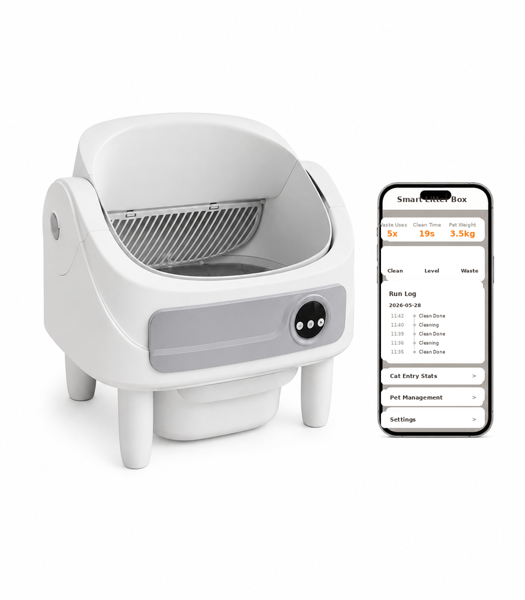 Extra-Large Open-Automatic Litter Box