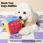 21-Hole Treat-Hiding Dice Dog Toy – Interactive Puzzle Toy for Mental Stimulation & Energy Release