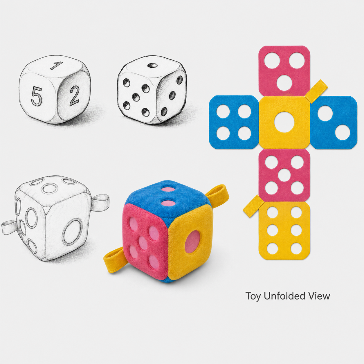 21-Hole Treat-Hiding Dice Dog Toy – Interactive Puzzle Toy for Mental Stimulation & Energy Release