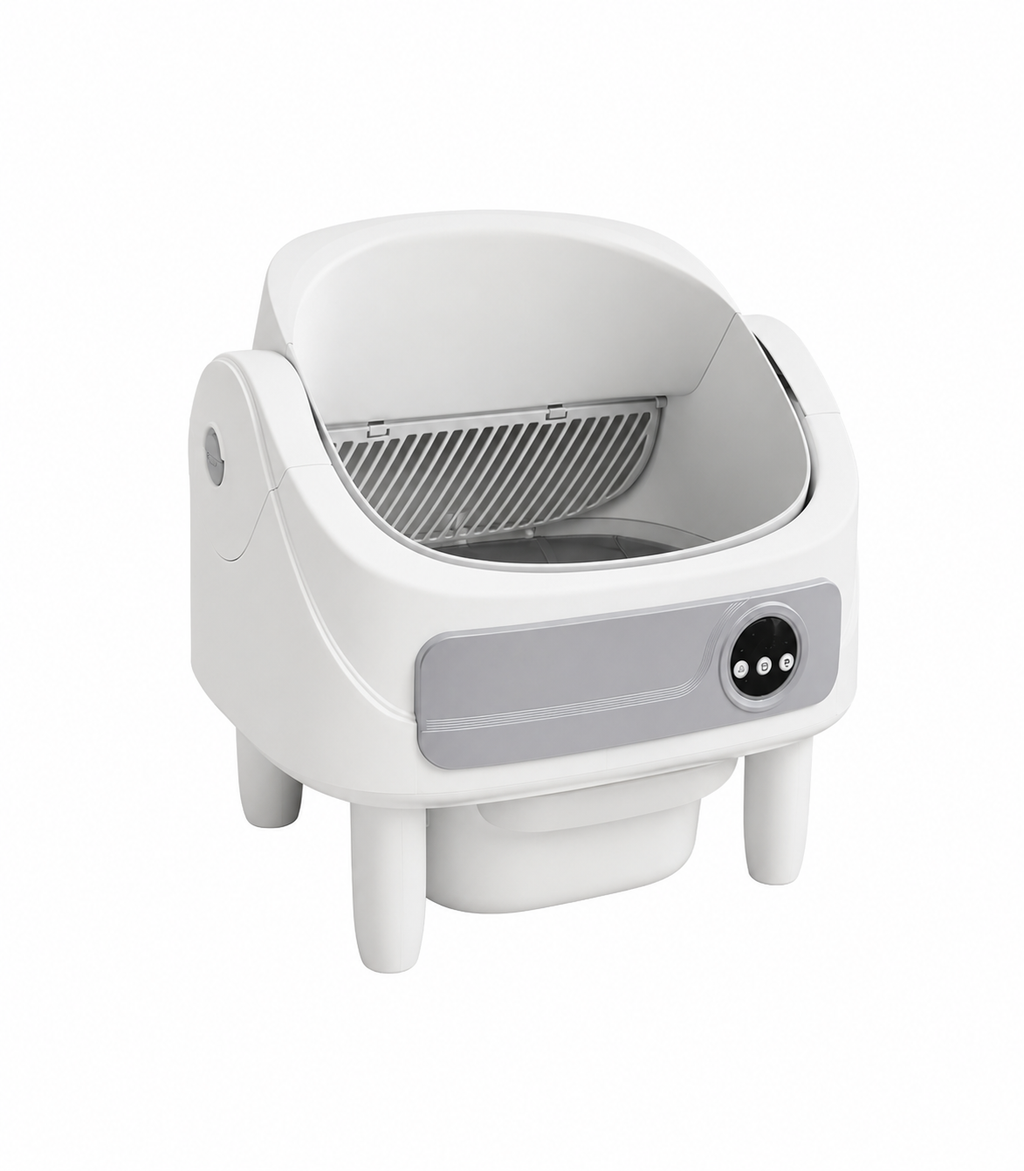 Extra-Large Open-Automatic Litter Box