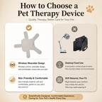 Wearable Pet Red Light Therapy Wrap for Dogs & Cats