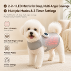 Wearable Pet Red Light Therapy Wrap for Dogs & Cats