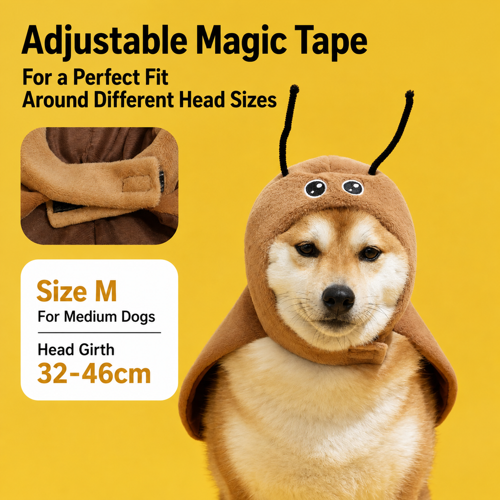 Funny Cockroach Costume for Cats & Dogs