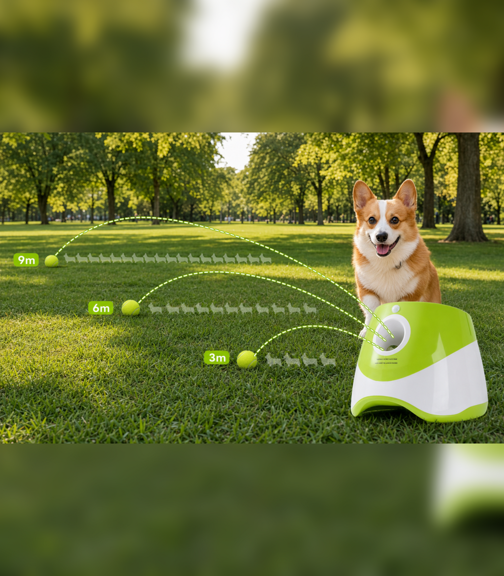 Best-Selling Automatic Dog Ball Launcher