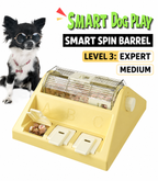 Interactive Dog Puzzle Treat Dispenser & Snuffle Training Toy