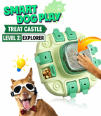 Interactive Dog Puzzle Treat Dispenser & Snuffle Training Toy