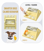 Interactive Dog Puzzle Treat Dispenser & Snuffle Training Toy