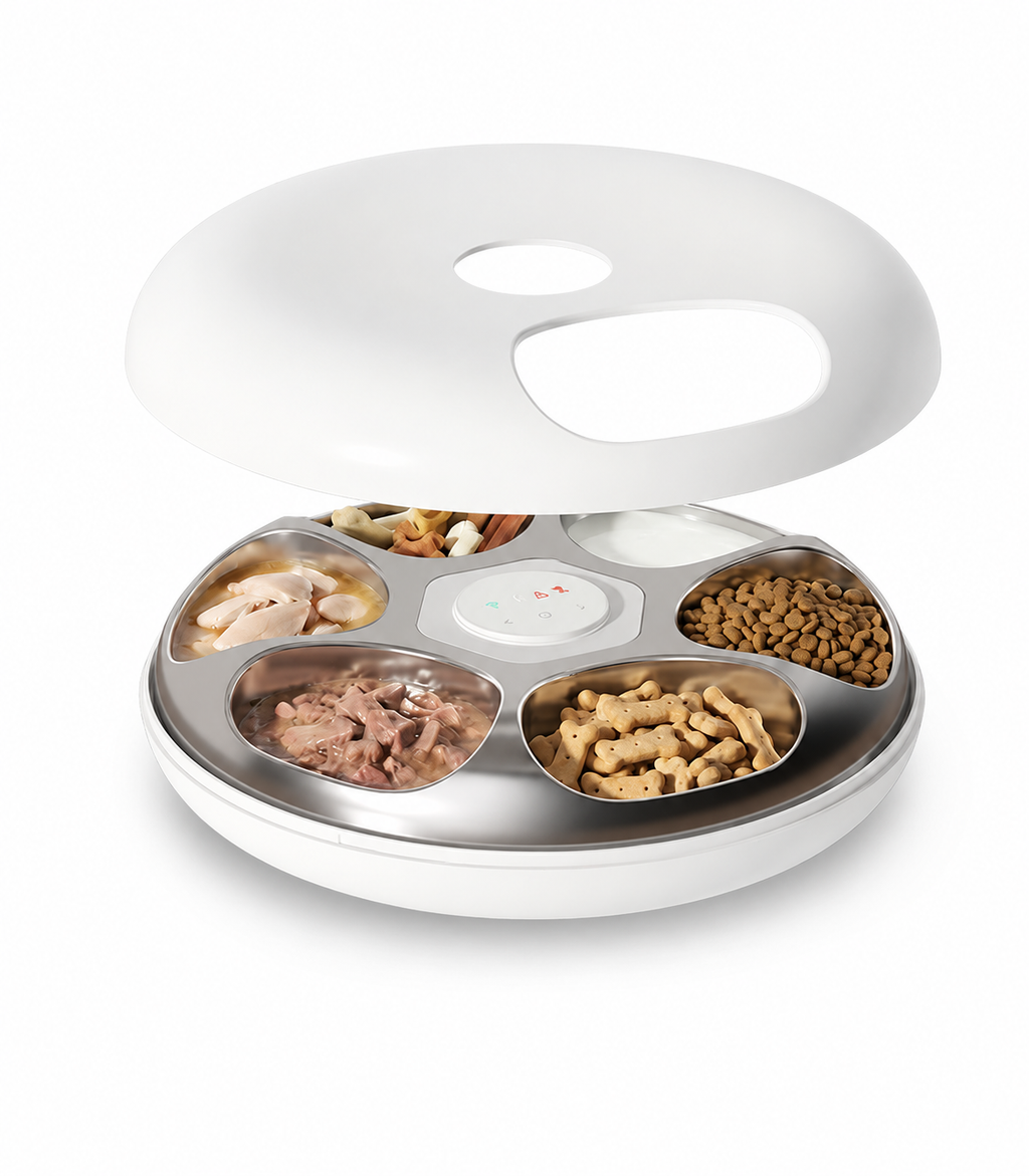 Smart Timed & Portion-Control Remote Pet Feeder