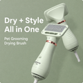 2-in-1 Pet Hair Dryer & Grooming Brush