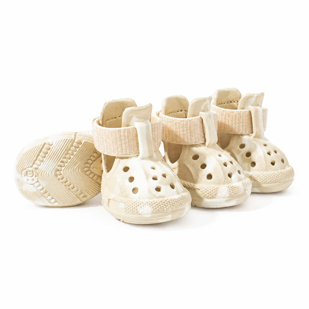 Glow-in-the-Dark Dog Shoes – Soft Sole Protective Boots