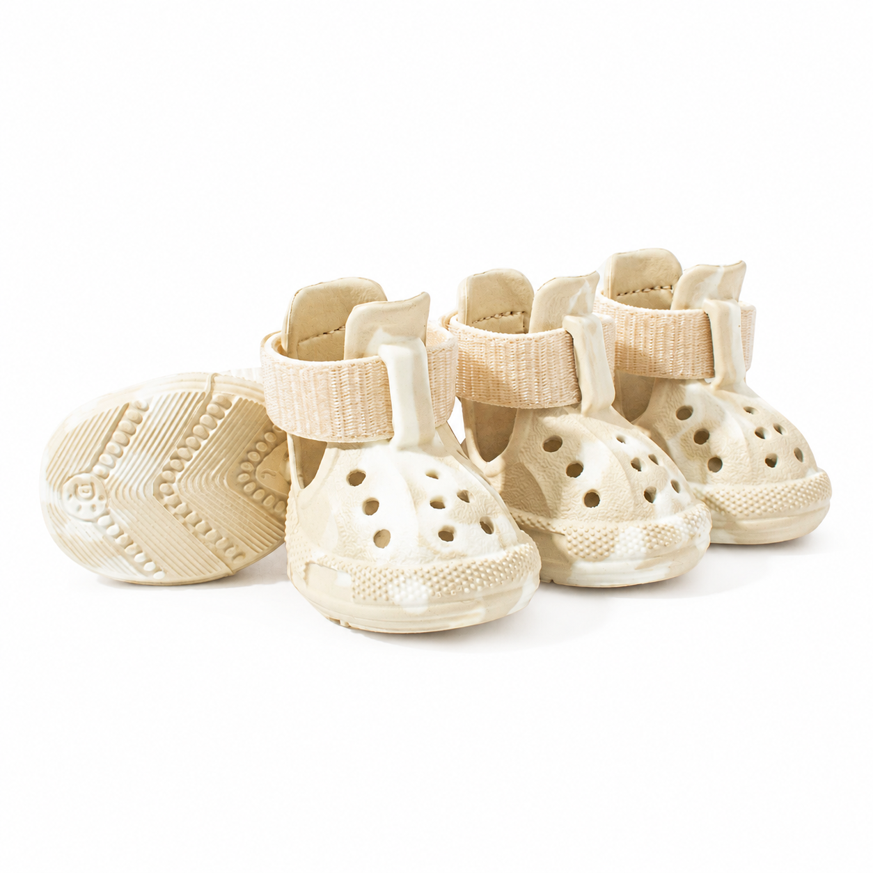 Glow-in-the-Dark Dog Shoes – Soft Sole Protective Boots