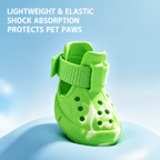 Glow-in-the-Dark Dog Shoes – Soft Sole Protective Boots