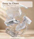 Quiet Automatic Pet Water Fountain with Clean & Waste Water Separation