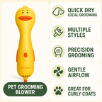 2-in-1 Pet Hair Dryer & Grooming Brush