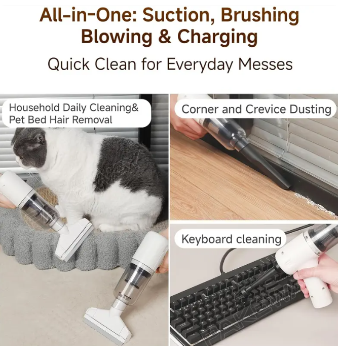 Cordless Pet Hair Vacuum & Fur Remover