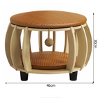 Solid Wood All-Season Cat House Stool – Detachable, Breathable & Washable