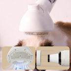 All-in-One Pet Grooming Vacuum with Hair Removal Brush for Cats and Dogs