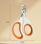 Ergonomic Cat Nail Clippers – Safe Paw Trimmer with Protective Guide Hole