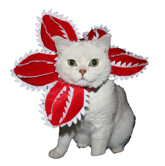 Funny Venus Flytrap Pet Costume Hat – Halloween Headwear for Cats & Dogs