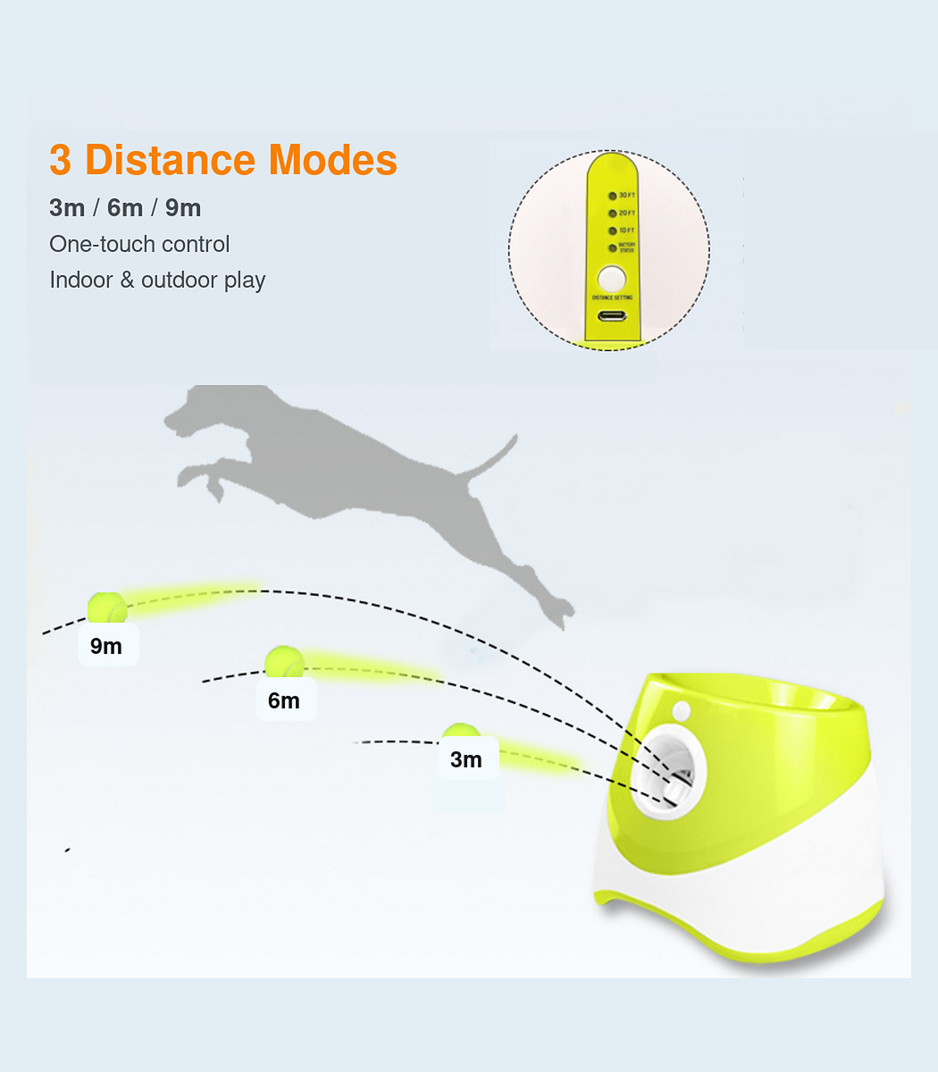 Best-Selling Automatic Dog Ball Launcher