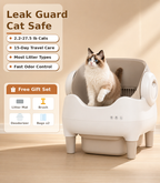 Extra-Large Open-Top Automatic Self-Cleaning Cat Litter Box