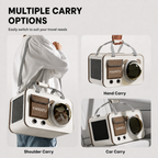 Large Capacity Space Capsule Pet Carrier Shoulder Bag for Cats and Small Dogs