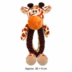 Durable Squeaky Rope Dog Toy for Chewing Teeth Cleaning Tugging and Interactive Play