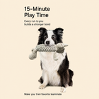 Durable Squeaky Rope Dog Toy for Chewing Teeth Cleaning Tugging and Interactive Play