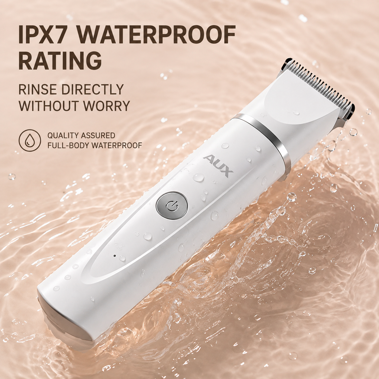4-in-1 Pet Grooming Trimmer Kit for Dogs & Cats
