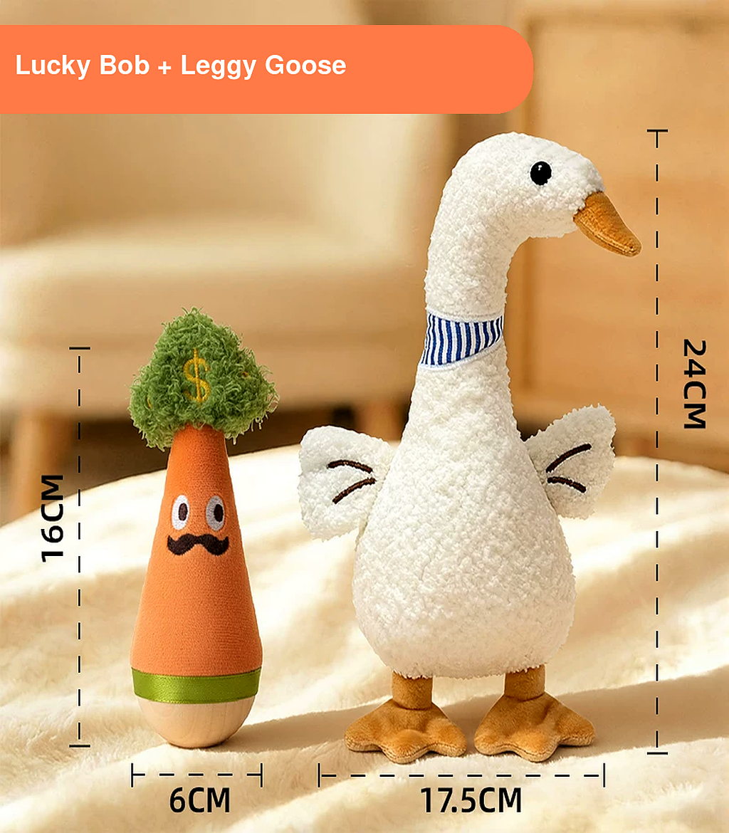 Pet Teething Wobble Toy