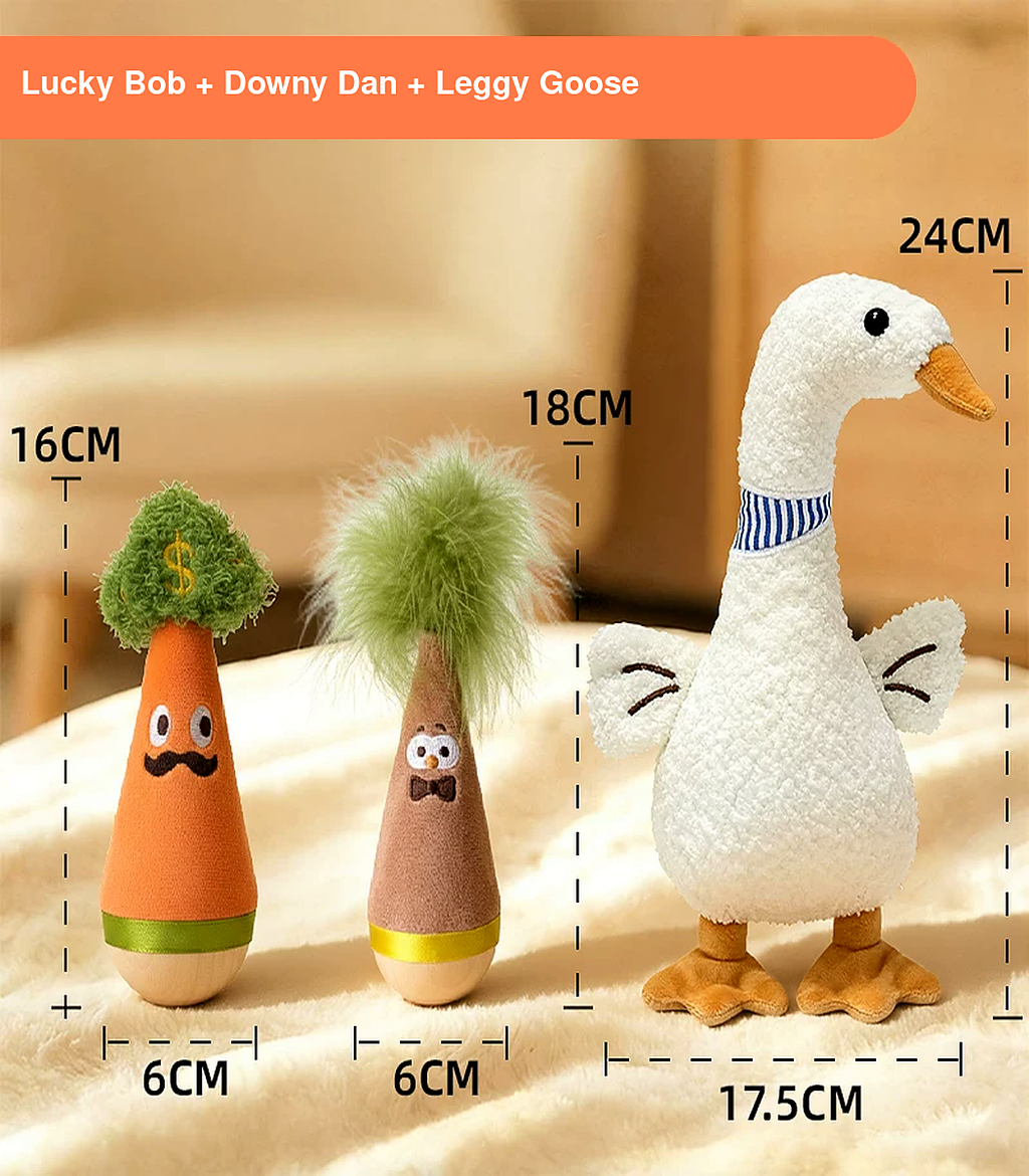Pet Teething Wobble Toy