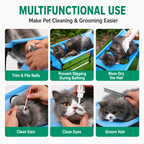 Foldable Pet Grooming & Bathing Table for Small, Medium & Senior Dogs