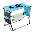 Foldable Pet Grooming & Bathing Table for Small, Medium & Senior Dogs