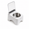 Smart Sensor-Lid Pet Feeder Bowl – Dustproof, Insect-Resistant & Neck-Friendly
