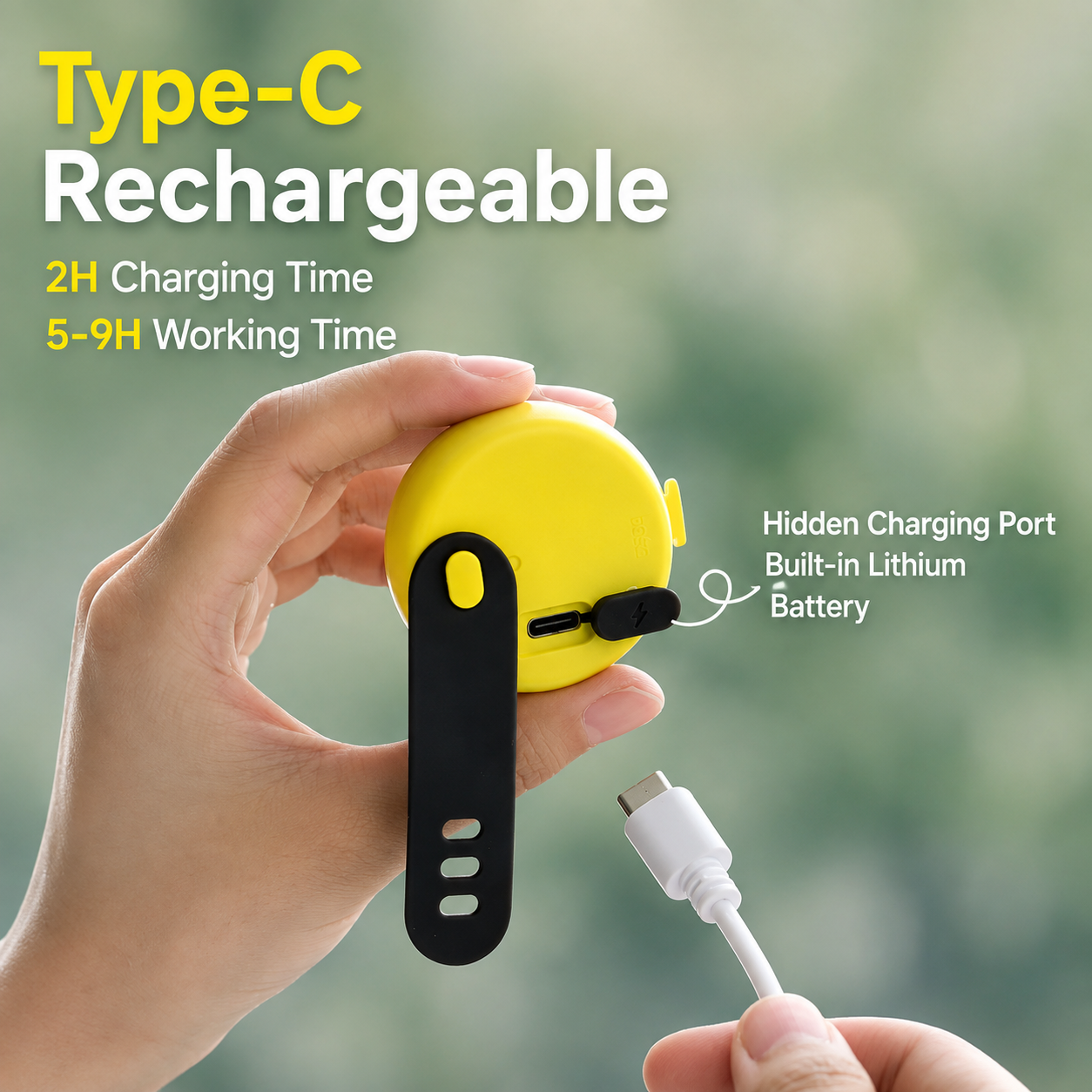 Rechargeable LED Dog Safety Light – Waterproof Night Walking Light
