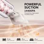 Portable Cordless Cat Hair Vacuum Cleaner