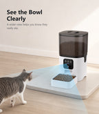 Smart WiFi Automatic Pet Feeder with HD Camera