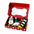 Christmas Dog Toy Gift Set – Squeaky Chew Toys & Holiday Accessories