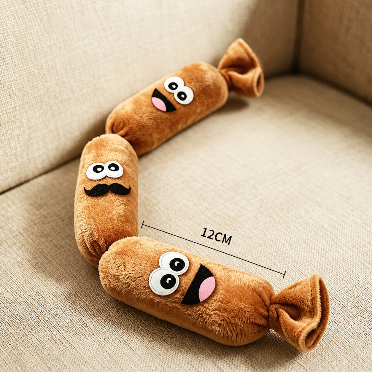 Dachshund Squeaky Chew Toy – Durable Teething Toy for Dogs