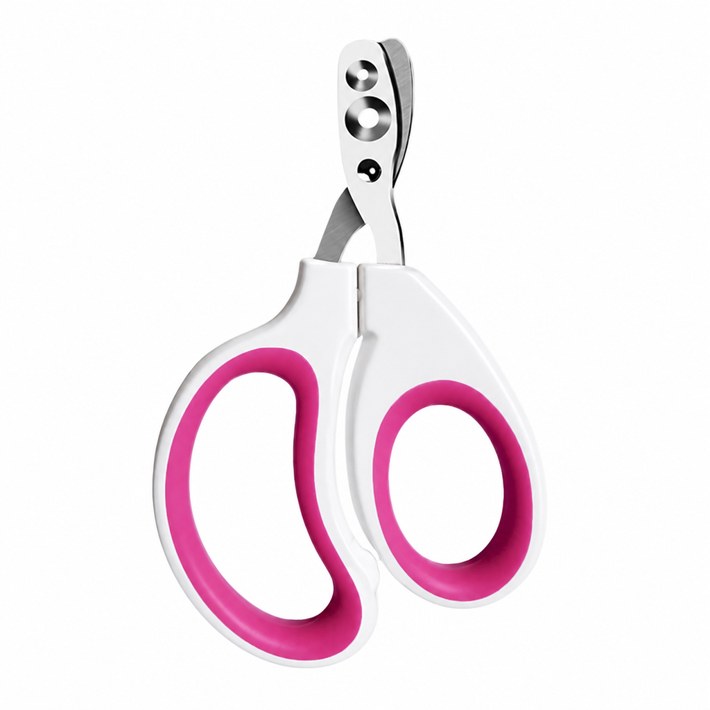 Ergonomic Cat Nail Clippers – Safe Paw Trimmer with Protective Guide Hole