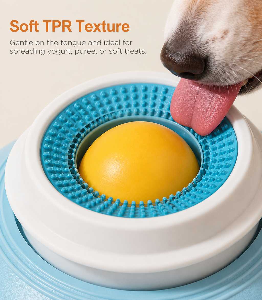 Interactive Lick Mat Toy for Dogs & Cats – Fun Treat Dispensing Pet Toy