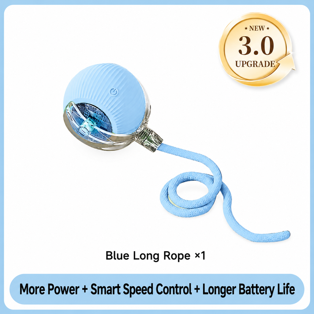 Smart Interactive Dog Ball – Automatic Electric Bite-Resistant Toy for Exercise & Boredom Relief