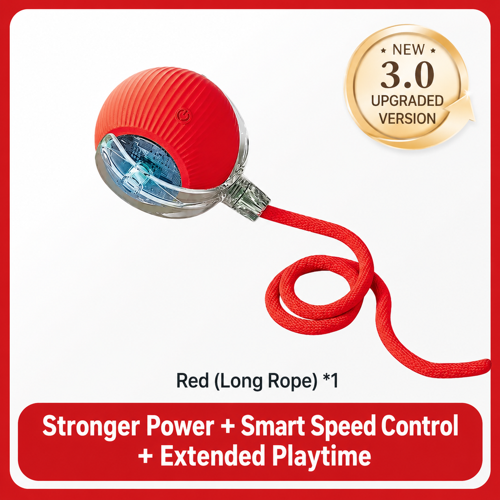 Smart Interactive Dog Ball – Automatic Electric Bite-Resistant Toy for Exercise & Boredom Relief