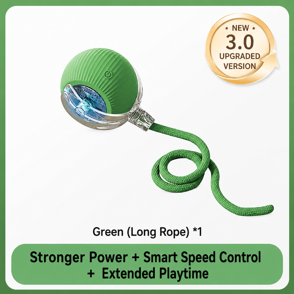 Smart Interactive Dog Ball – Automatic Electric Bite-Resistant Toy for Exercise & Boredom Relief