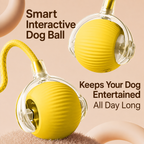 Smart Interactive Dog Ball – Automatic Electric Bite-Resistant Toy for Exercise & Boredom Relief